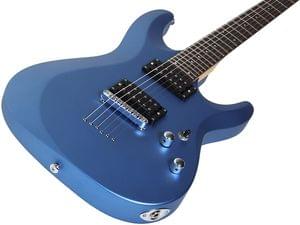 1638861265386-Schecter C-6 SMLB Satin Metallic Light Blue Deluxe Solid-Body Electric Guitar3.jpg